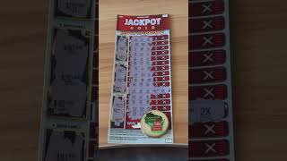 WATCH OUT! BIG WIN ON JACKPOT GOLD @slotsandscratchcardjackpots #wisconsinlottery #scratchcardswins