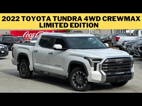 2022 Toyota Tundra 4WD Crewmax Limited real life walkaround!