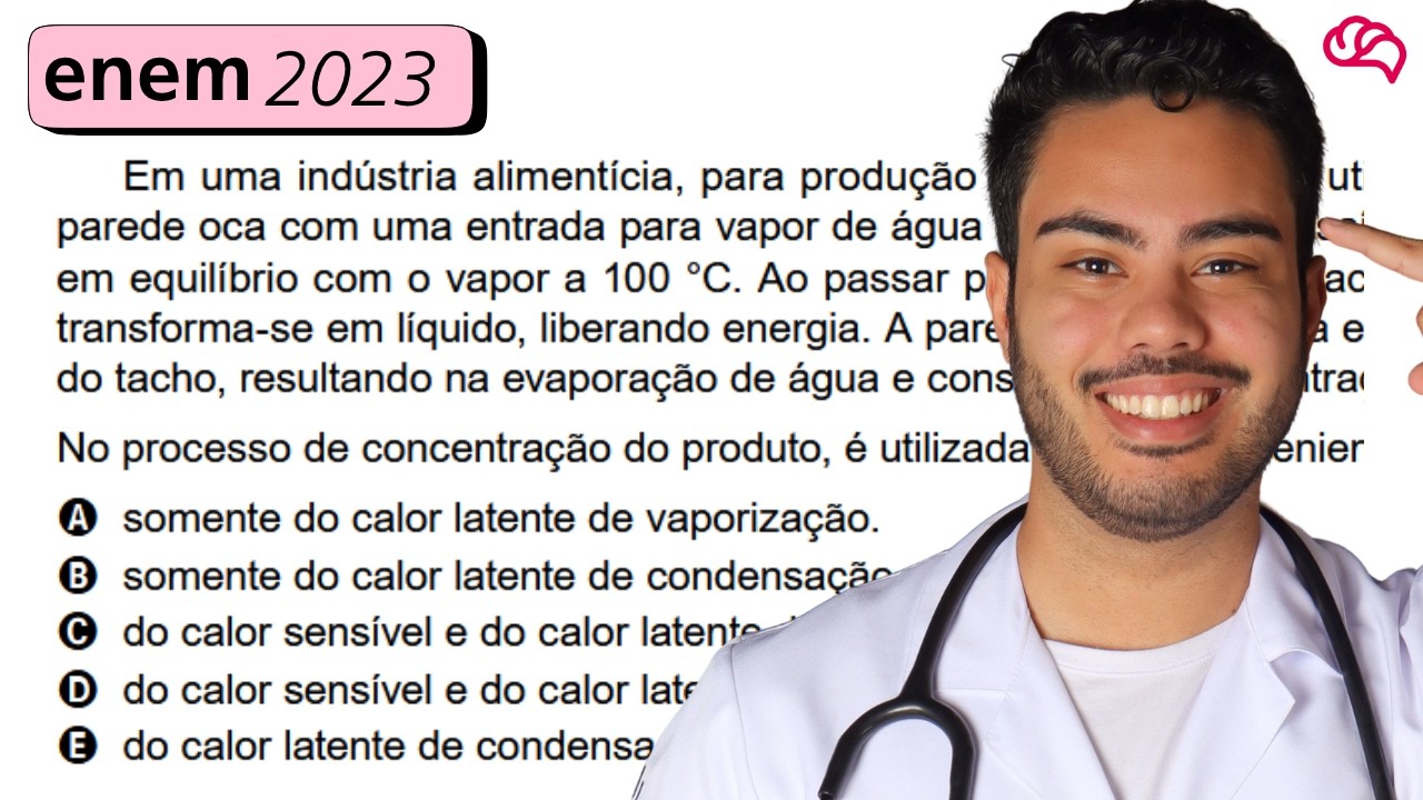 Resolução em Vídeo — Questão 122 ENEM 2023