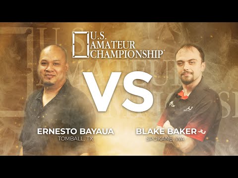 Ernesto Bayaua VS Blake Baker - 2020-21 U.S. Amateur Championship