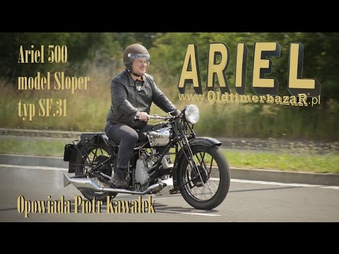 OldtimerbazaR ~ Ariel 500 Sloper type SF.31 - Piotr Kawałek's story