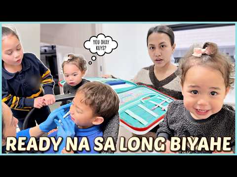READY NA SA MAHABANG BIYAHE! FIRST TIME MAGPA INTRANASAL VACCINE! ❤️ | rhazevlogs