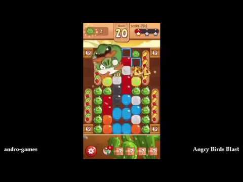 Angry Birds Blast (by Rovio Entertainment Ltd.) - puzzle game for android and iOS - gameplay.