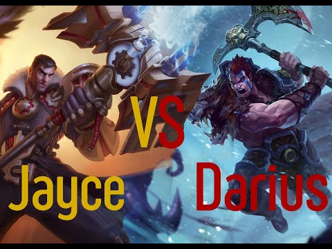 Jayce VS Darius (1 Level Fight)