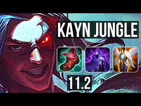 KAYN vs NIDALEE (JUNGLE) | 11/1/17, Rank 6 Kayn, Legendary, 700+ games | EUW Challenger | v11.2