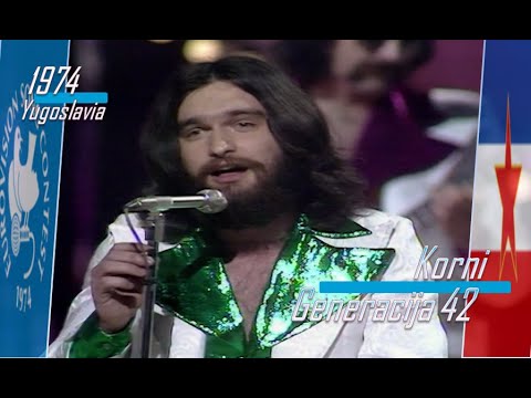 eurovision 1974 Yugoslavia # Korni - Generacija 42 ᴴᴰ