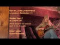 BET WILLIAMS - Livestream Concert - This Sunday, April 7 at 2:00pm EST