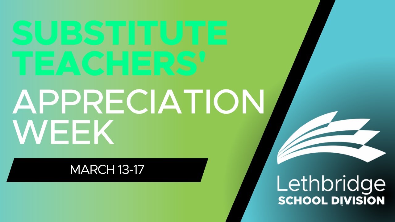 Substitute Teachers' Appreciation Week
