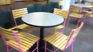 Escalators in the Sibley Building on Main Street in Rochester, New York, July 29th, 2014