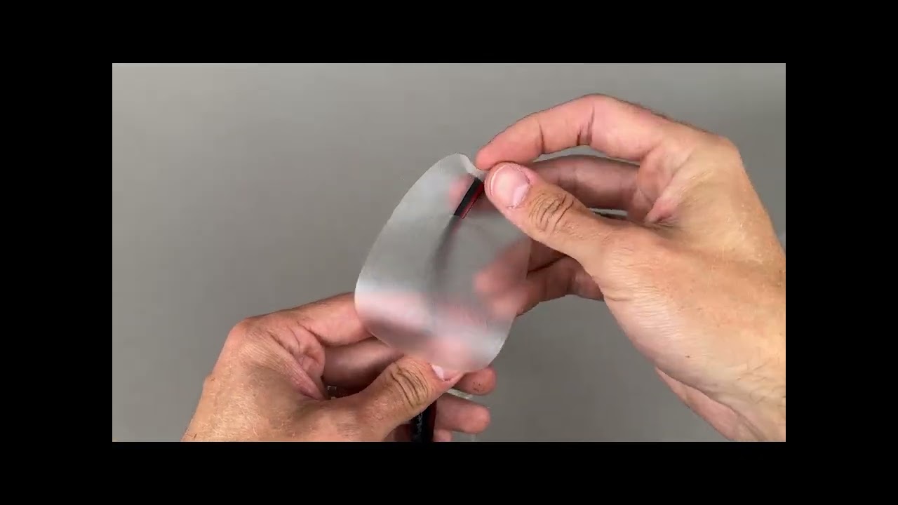 Translucent eye patch for glasses by MOKVOK | #eyepatches #eyeproblems #lathereyepatches