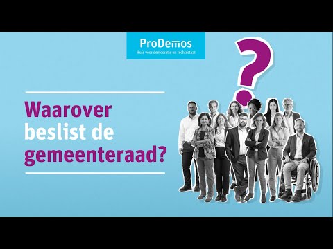 Waarover beslist de gemeenteraad?
