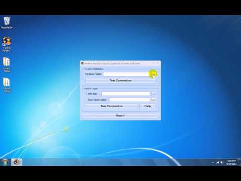FoxPro Paradox Import, Export & Convert Software
