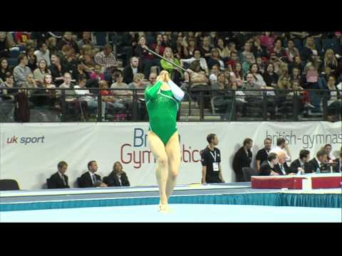 Jennifer Pinches - Floor - British Championships 2012 - Apparatus Finals