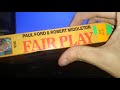 VHS Opening Of Fair Play EXTREMELY RARE VHS OPENING