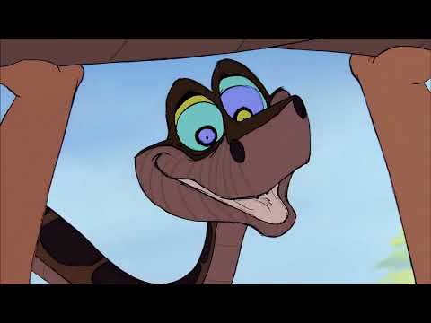 Kaa and Mowgli - Second Encounter - 8K 120 FPS