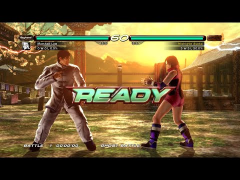 LAW VS ASUKA - TEKKEN 6 [Hard mode]