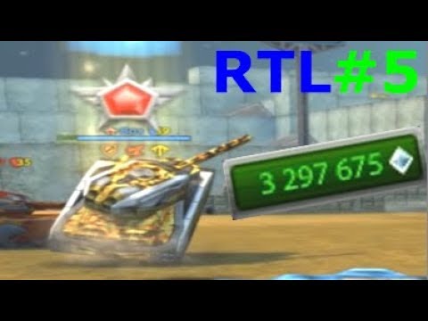 Road To Legend #5 3.3M Garage upgrade! 100+ Containers - Tanki Online (Last RTL Video By Box)