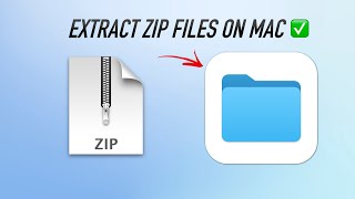 How To Unzip a Zip File On Mac