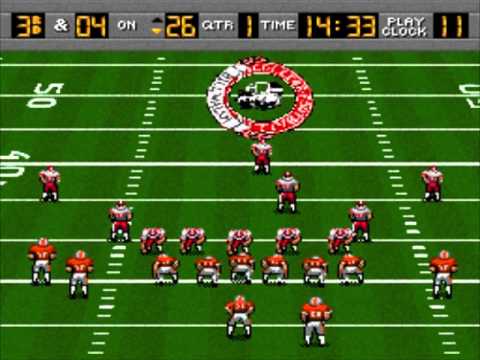 Bill Walsh College Football Super Nintendo