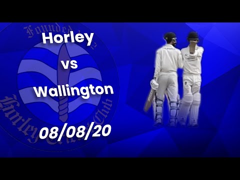 Surrey Challenge Cup... FINALLY A FULL GAME! Horley CC 1st XI vs Wallington CC 1st XI 08/08/2020