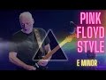 Pink Floyd Backing Track Breathe Style