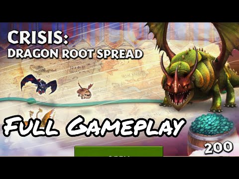 CRISIS: DRAGON ROOT SPREAD FULL GAMEPLAY - NEW GAUNTLET EVENT - Dragons: Rise of Berk