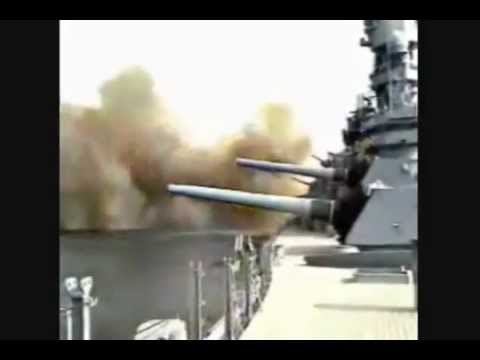 Ultimate Battleship Firing All Guns - Warship Firepower - Full Barrage