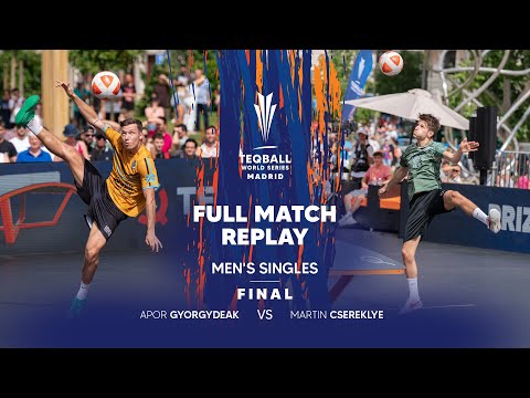 Teqball World Series 2024 - Madrid | Men's Singles, Final | Full Match