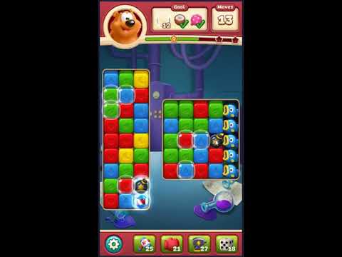 Toon Blast Level 2044 - NO BOOSTERS 🐻🐺🐱 | SKILLGAMING ✔️