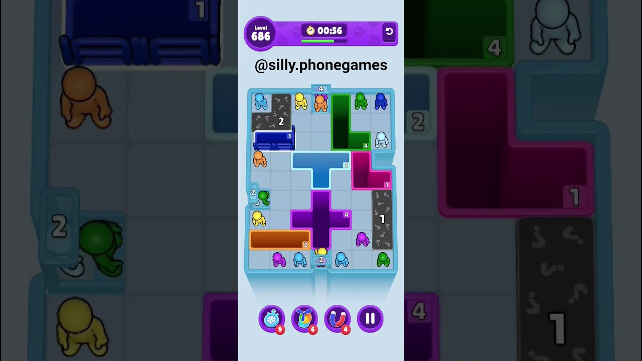 Drop Away Level 686 Walkthrough Solution