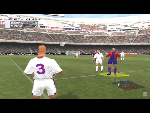 Actua Soccer 3 - PS1 Gameplay (4K60fps)