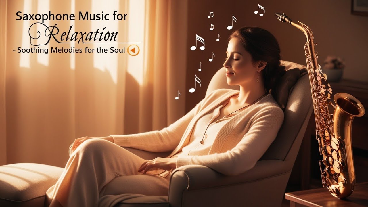Jazz Saxophone Music for Relaxation - Soothing Melodies for the Soul 🎷 | Cafe Vibes, Study, Work