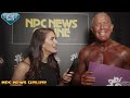 2022 NPC North American Championships Men's Bodybuilding Masters Over 70 Winner Ken Davis