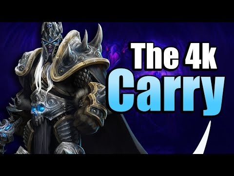 Arthas Gets Carried? The Biggest Kharazim EVER! - Heroes of the Storm w Kiyeberries