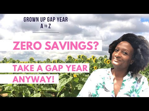 Zero Savings Sabbaticals for Black Women | Grown Up Gap Year A to Z