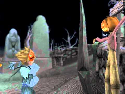 Kingdom Hearts II, English cutscene: 256 - Welcome to Halloween Town - HD 720p