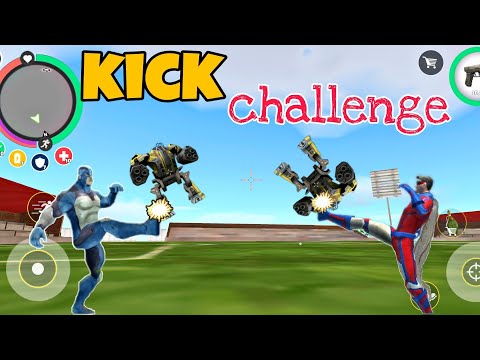 rope hero vice town game | super kick challenge | rope hero game | rope hero vice town | #ropehero