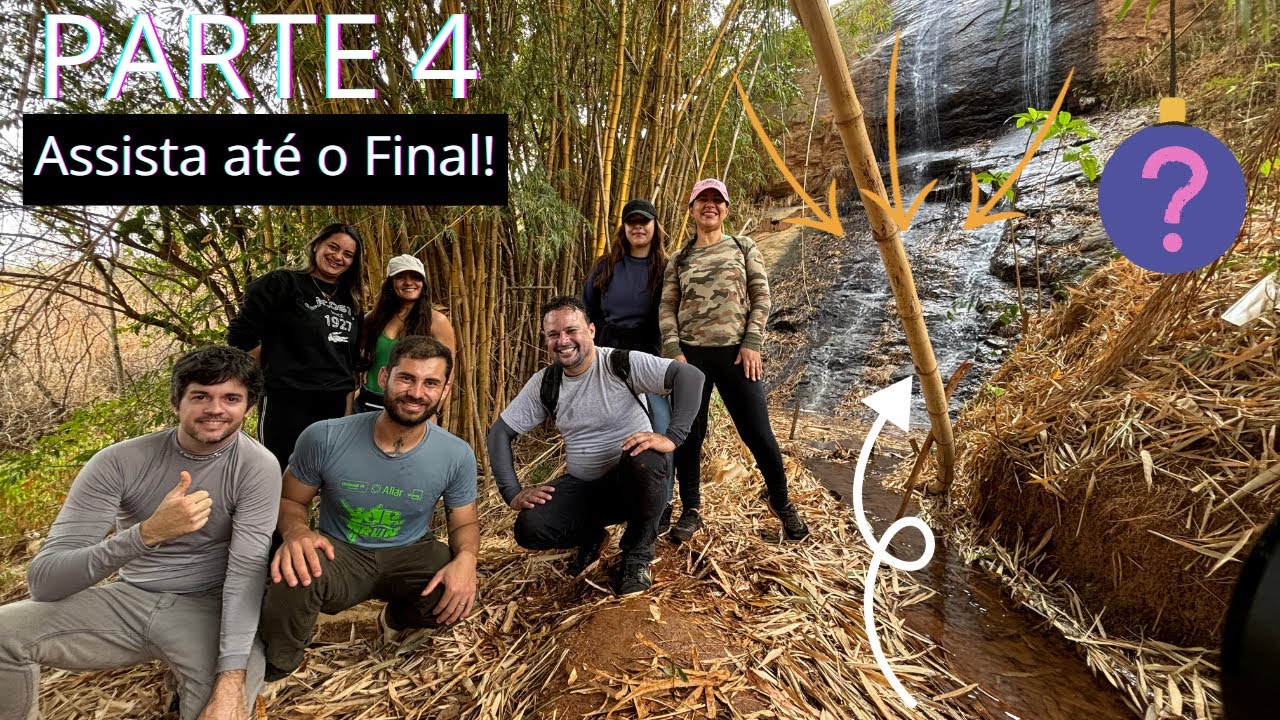 Isso era água? Cachoeira do Beijo Bugre Mg