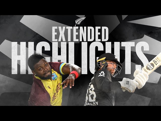 Conway Class In Final Over Thriller AGAIN | Extended Highlights | New Zealand v West Indies 3rd T20