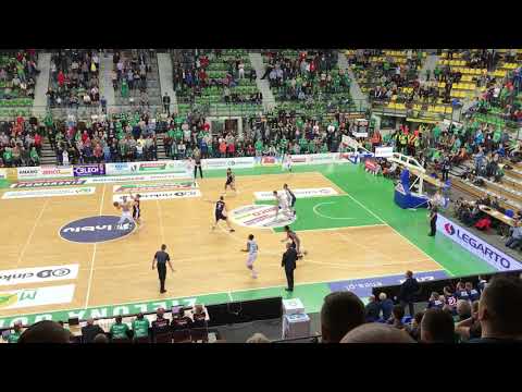 Ostatnie 14 sekund meczu Stelmet BC vs. GTK Gliwice