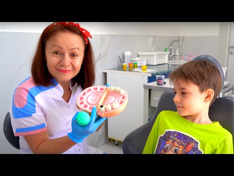 Bogdan and Anabella are going to the dentist Educational Videos