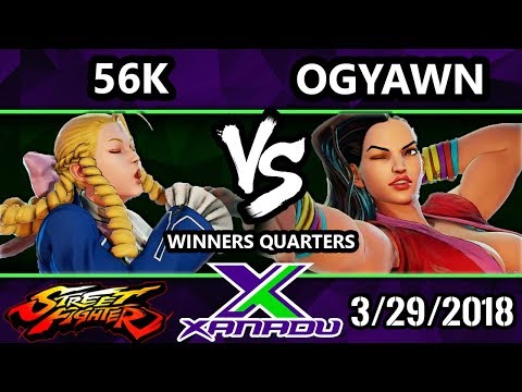 F@X 243 SFV - 56k (Karin) vs. OGyawn (Laura) - Street Fighter 5 Winners Quarters