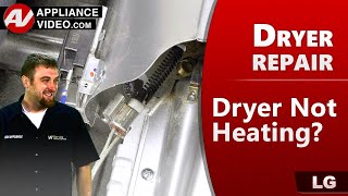 LG Dryer Not Drying Clothes or Heating - Factory Technician Diagnostics & Troubleshooting