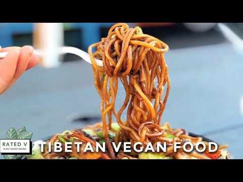 Amazing Tibetan Food Truck serves Vegan Options | Portland Vegan Food Ep 6
