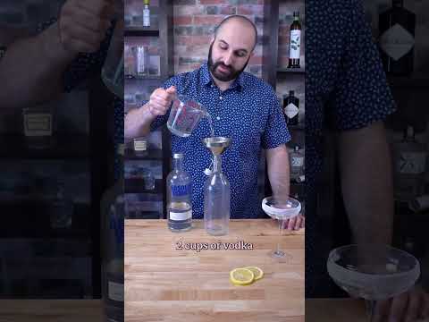 🍋FREEZER DOOR LEMON DROP MARTINI🍋(recipe below)