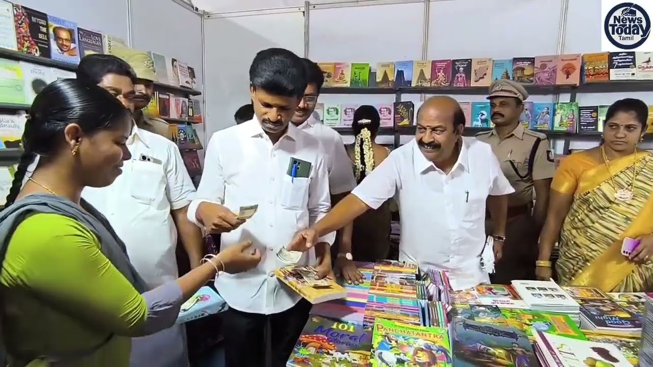 திருப்பத்தூரில் நான்காம் ஆண்டு புத்தக திருவிழா.!
