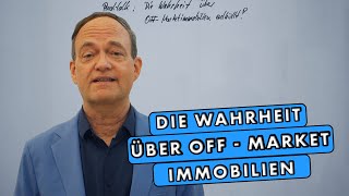 Realtalk!! Die Wahrheit über Off Market Immobilien enthüllt!