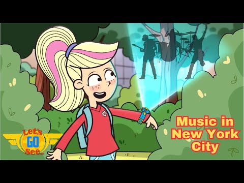 Fly off to New York 🇺🇸 – Malik's Big Band Dream | Will Pilot Ollie 👨‍✈️ Make It Happen? 🎸 - Kingdom Kids Zone, Little Learners - Let's Go See