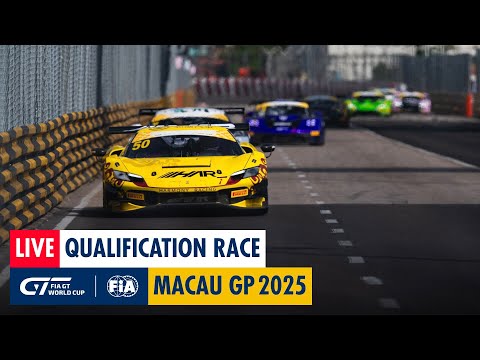 LIVE | Qualification Race | FIA GT World Cup | Macau GP 2025