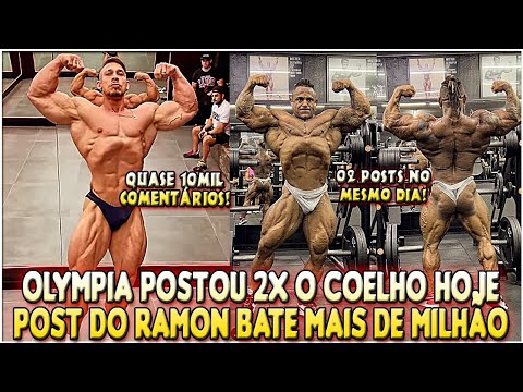 RAMON DINO AND COELHO BUG OLYMPIA'S INSTAGRAM | MILLIONS OF VIEWS AND COMMENTS!